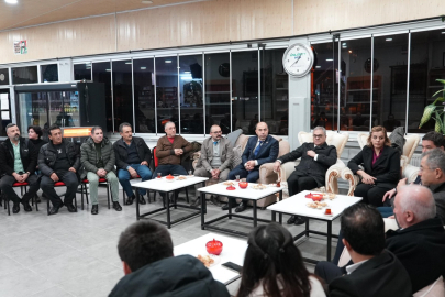 Başkan Erkan Aydın, Panayır Cemevi’ni Ziyaret Etti