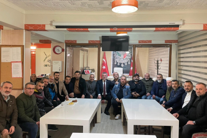 İrfan Akkaya, Ortabağlar Dostlar Divanı Derneği'ni Ziyaret Etti