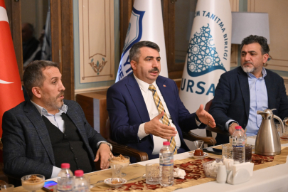 Oktay Yılmaz, Bursa Erzurum Dernekleri Federasyonu toplantısına katıldı