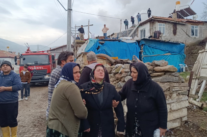 Çocuklarını Alevlerin Arasından Kurtardı, Evsiz Kaldı