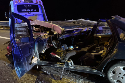 Düzce'de Feci Kaza:2 Ölü, 1 Yaralı