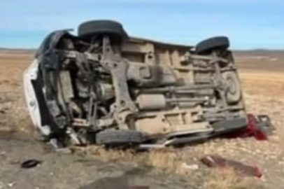 Kontrolden Çıkan Minibüsün Takla Attı: 1 Ölü, 4 Yaralı