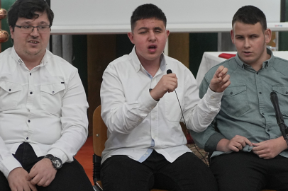 Görme Engelli Öğrenciler Braille Alfabesiyle Kur'an-ı Kerim Okudu