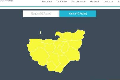 Meteoroloji Genel Müdürlüğü Bursa İçin Uyarı!