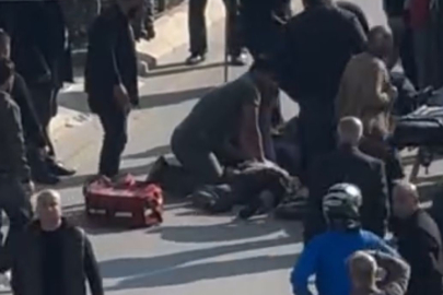 Karşıya Geçmeye Çalışan Yaşlı Kadın Canından Oldu