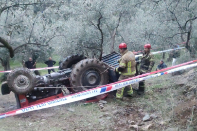 Bursa'da Traktör Devrildi, Yaşlı Adam Hayatını Kaybetti