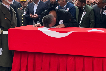 Isparta'daki helikopter kazasında şehit olan Teğmen Ceyhun Kalyoncu son yolculuğuna uğurlandı