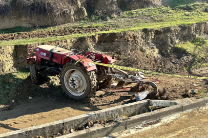 Traktör Kazası Can Aldı!