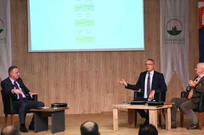 Usta Yazarlar Osmangazi’de Türkiye Ekonomisini Konuştu