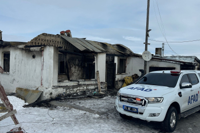 Ardahan'da Çıkan Yangın Korkuttu