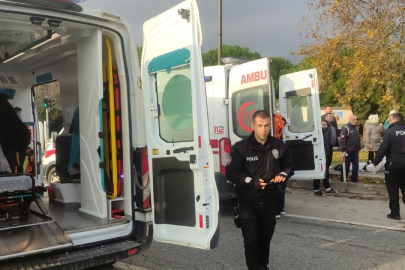 Kırmızı Işıkta Geçti Otomobile Çarptı