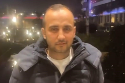 İşçinin Alev Aldığı Anlar Güvenlik Kamerasına Yansıdı