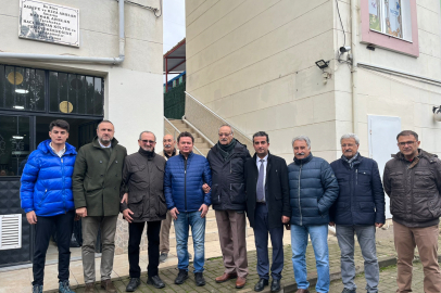 Erkan Aydın, Merhum Mustafa Ekinci'nin mevlidine katıldı