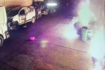 Kuzeninin İş Yerini Ateşe Verdi