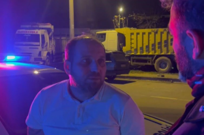 Trafik Kontrolünden Kaçan Alkollü Sürücü 10 Kilometre Kovalamacanın Ardından Yakalandı