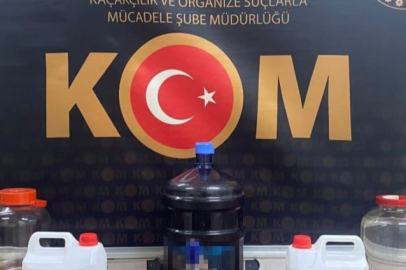 Bartın'da Sahte Alkol Operasyonu