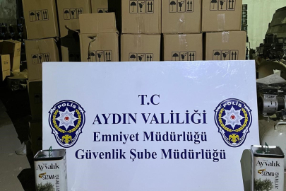 Aydın'da Tağşiş Yağ Baskını