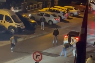 Ataşehir'de Sokak Ortasında Kavga