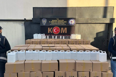 Manisa'da Kaçak Alkole Geçit Yok