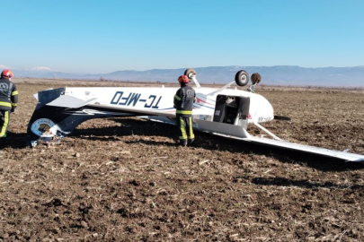 Denizli'de Uçak Kazası!