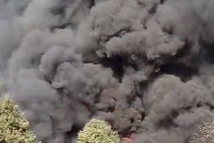 Kırklareli’nde Fabrika Korkutan Yangın