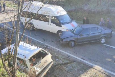 Gizli Buzlanma Oldu Araçlar Birbirine Girdi