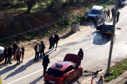 Mudanya'da Kaza: Kafa Kafaya Çarpıştılar