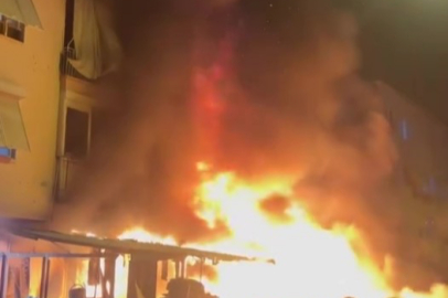 Alev Alev Yanan Binada Can Pazarı Yaşandı: 1 ölü, 2 Yaralı