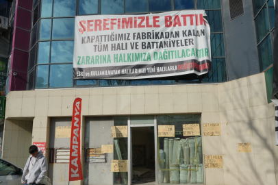 Kapanan Fabrikanın Ürünleri Maliyetine Satılıyor