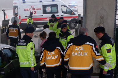 Sis Ve Kaygan Zemin Kazayı Beraberinde Getirdi!