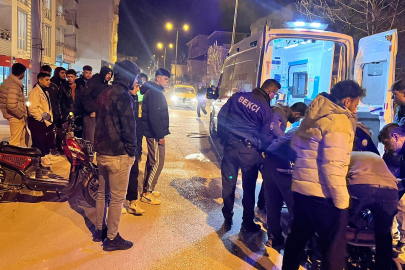 Gölbaşı'nda Elektrikli Bisikletli Kaza