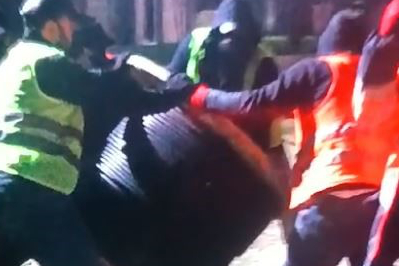 Şantiye Çalışanı Kıyafeti Giyen Bir Grup, 500 Kilogram Kablo Çaldı