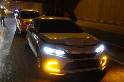 Alt Geçitte Zincirleme Kaza