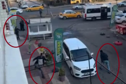 Silahlı Kavga Anı Cep Telefonu Kamerasına Yansıdı