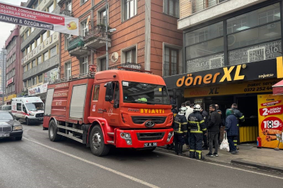 Dönercide Korkutan Yangın