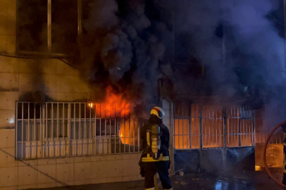 3 Katlı Tekstil Atölyesi Alev Alev Yandı