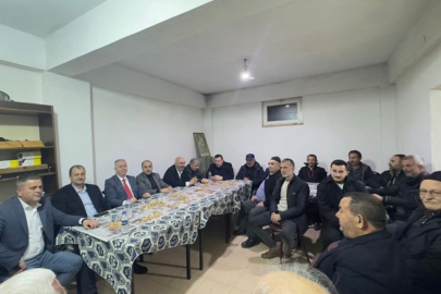 Kağan Mehmet Usta, Drazali Mahallesi'nde hemşehrileriyle buluştu