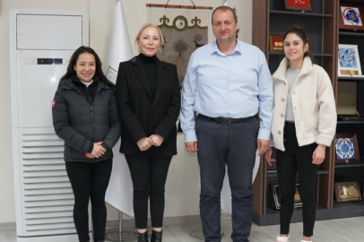 Başkan Usta, Eros’un Çiftliği Yönetimini Ağırladı