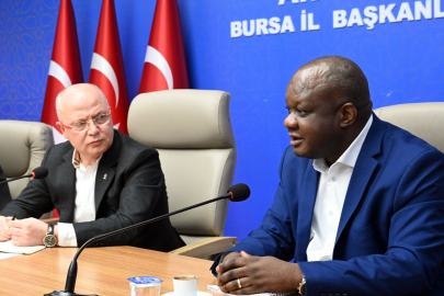 Davut Gürkan, Demokratik Kongo Cumhuriyeti Bakanı’nı Ağırladı