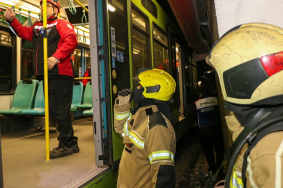 Büyükşehir'den BursaRay Hattında Yangın Tatbikatı