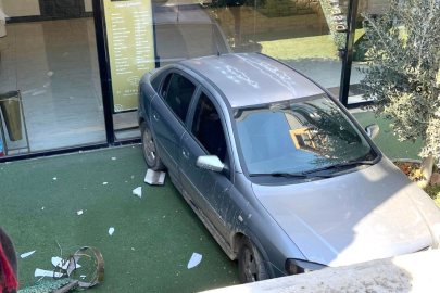 Batman'da El Freni Unutuldu, Otomobil Bahçeye Düştü