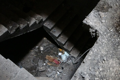 4'üncü Kattan Merdiven Boşluğuna Düşen İşçi Feci Şekilde Can Verdi