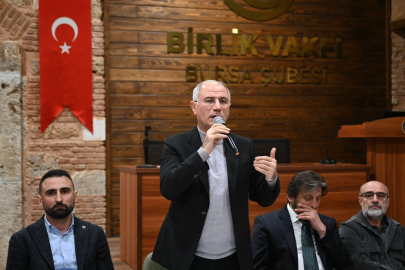 Ak Parti Genel Başkan Vekili Efkan Âlâ Birlik Vakfı Bursa Şubesi’nin İftar Programına Katıldı