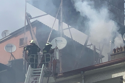 Baca Yangını Panik Yarattı