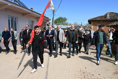Karacabey’de Sağdıç Kavuşturma Geleneği Yeniden Hayat Buldu