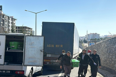 Motosiklet ile Tırın ÇarpıştığıKazada, Motosiklet Sürücüsü Hayatını Kaybetti