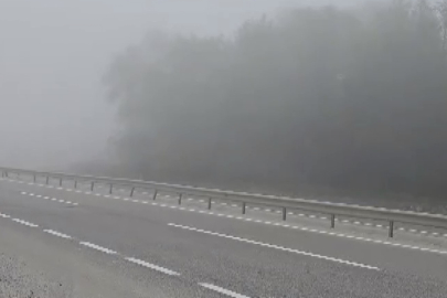 Bursa'da Görüş Mesafesi Sis Sebebiyle 70 Metreye Kadar Düştü