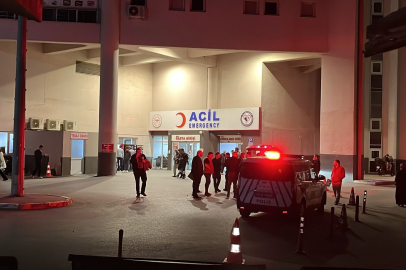 Otoparka dalan tırın sürücüsü kendini araca kilitledi