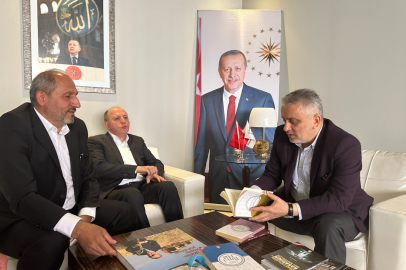 Ak Parti Bursa Milletvekili Ayhan Salman’a Nezaket Ziyareti