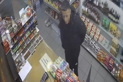 Hırsızlık anı güvenlik kameralarına yansıdı